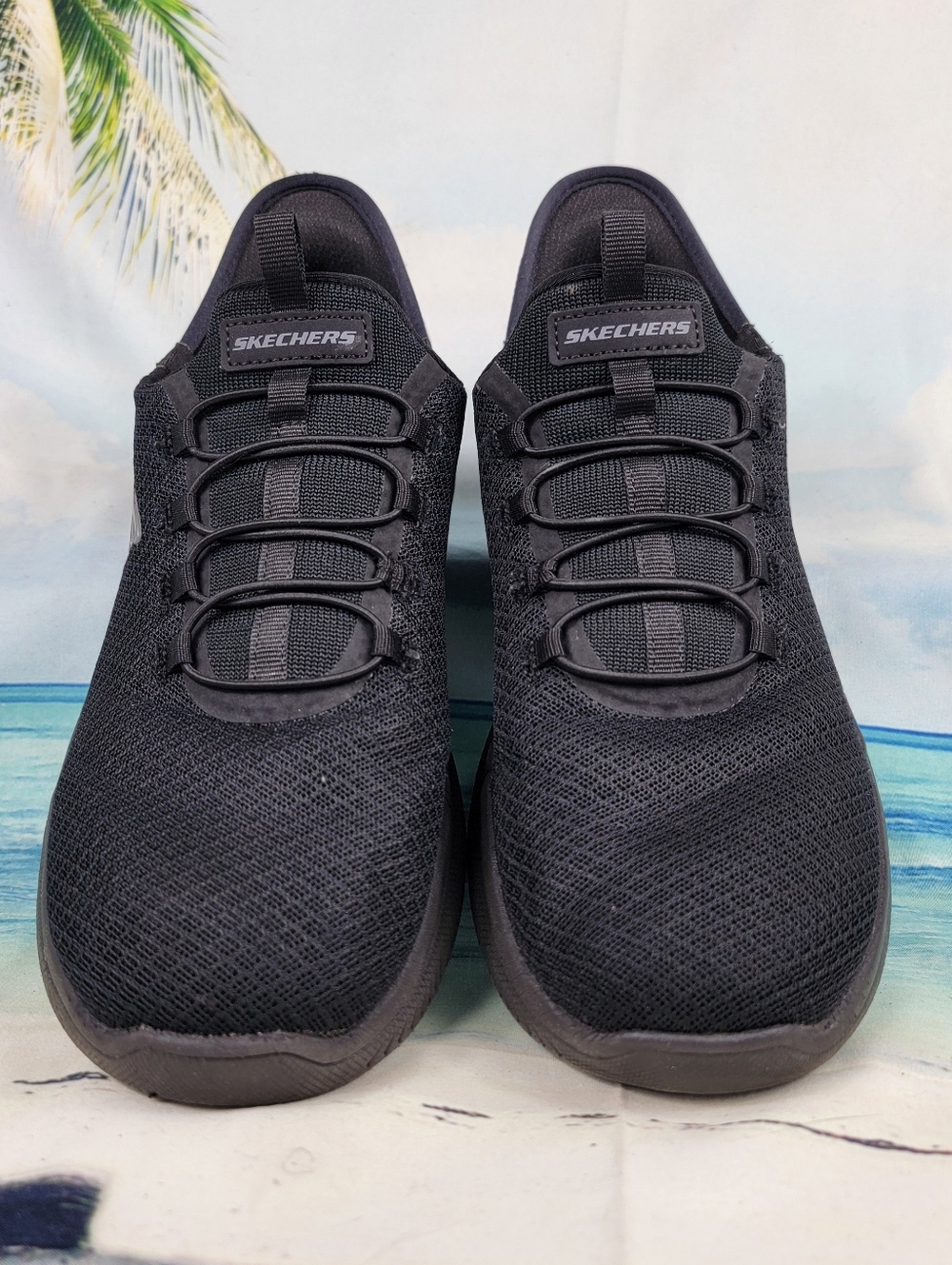 Skechers WORK Slip-Ins Slip Resistant Shoes Black Hands Free Womens 8.5 - Picture 4 of 10